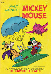 Cover Thumbnail for Walt Disney's Mickey Mouse (W. G. Publications; Wogan Publications, 1956 series) #176