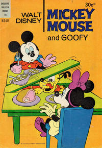 Cover Thumbnail for Walt Disney's Mickey Mouse (W. G. Publications; Wogan Publications, 1956 series) #240