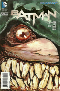 Cover Thumbnail for Batman (DC, 2011 series) #26 [Dustin Nguyen Cover]
