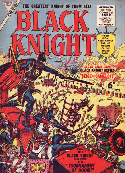 Cover for Black Knight (L. Miller & Son, 1955 series) #2
