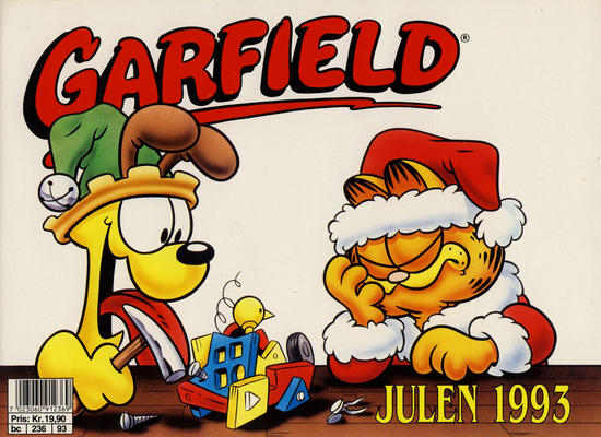Cover for Garfield Julealbum (Semic, 1992 series) #1993