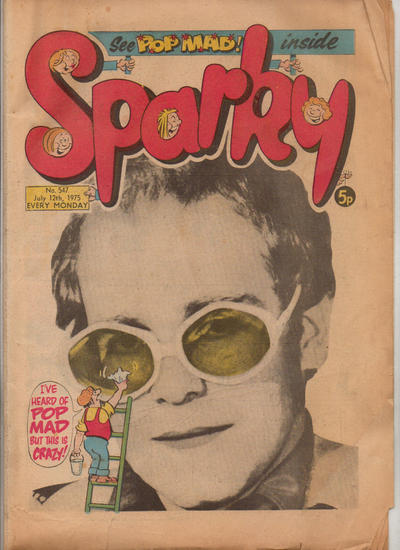 Cover for Sparky (D.C. Thomson, 1965 series) #547