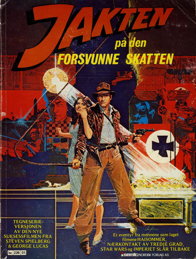 Cover for Indiana Jones album (Semic, 1981 series) #1981 - Jakten på den forsvunne skatten