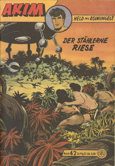 Cover for Akim Held des Dschungels (Norbert Hethke Verlag, 1987 series) #42
