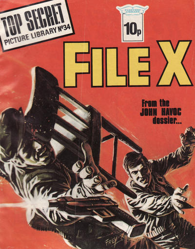 Cover for Top Secret Picture Library (IPC, 1974 series) #34