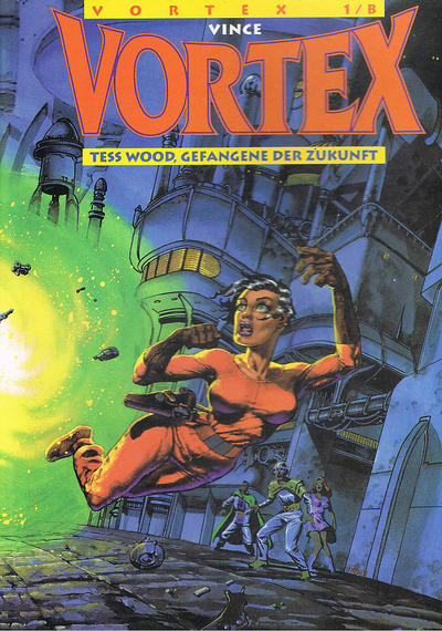 Cover for Schwermetall präsentiert (Kunst der Comics / Alpha, 1986 series) #83 - Vortex 1/B - Tess Wood, Gefangene der Zukunft