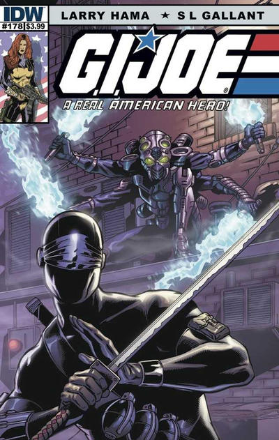 Cover for G.I. Joe: A Real American Hero (IDW, 2010 series) #178 [Cover A]