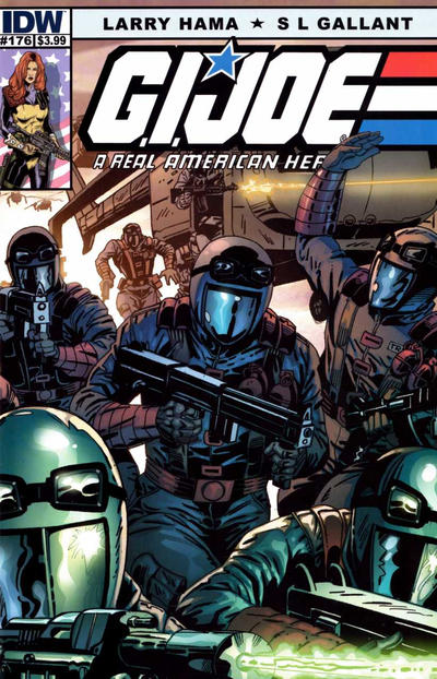 Cover for G.I. Joe: A Real American Hero (IDW, 2010 series) #176 [Cover B]