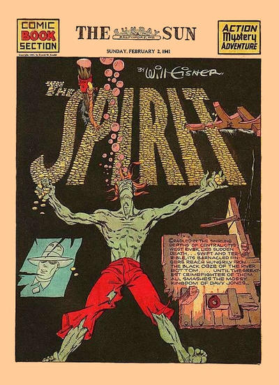 Cover for The Spirit (Register and Tribune Syndicate, 1940 series) #2/2/1941 [Baltimore Sun edition]