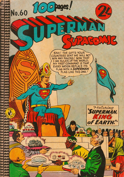 Cover for Superman Supacomic (K. G. Murray, 1959 series) #60
