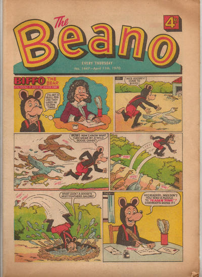 Cover for The Beano (D.C. Thomson, 1950 series) #1447