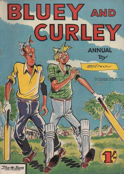 Cover for Bluey and Curley Annual (The Herald and Weekly Times Limited, 1946 ? series) #1951