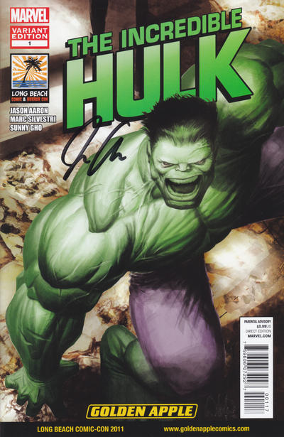 Cover for Incredible Hulk (Marvel, 2011 series) #1 [Long Beach Comic & Horror Con]