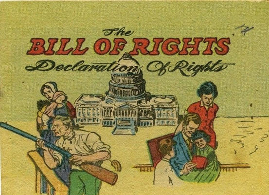 Cover for Bill of Rights (Vital Publications, 1958 series) 