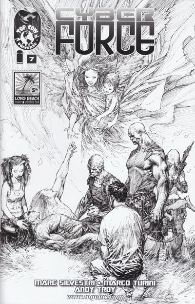 Cover for Cyber Force (Image, 2012 series) #7 [Long Beach Comic & Horror Con]