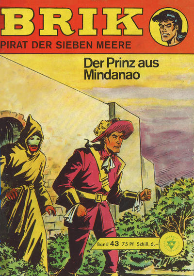 Cover for Brik, Pirat der sieben Meere (Lehning, 1962 series) #43