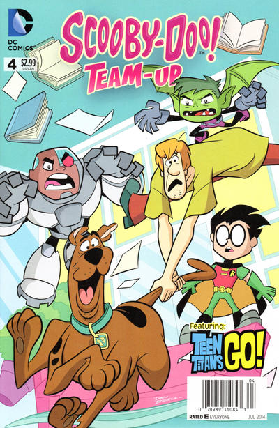 Cover for Scooby-Doo Team-Up (DC, 2014 series) #4 [Newsstand]
