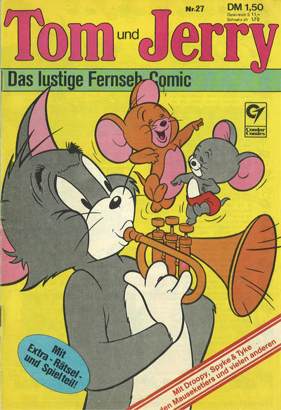 Cover for Tom & Jerry (Condor, 1976 series) #27