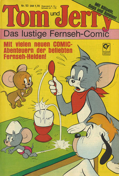 Cover for Tom & Jerry (Condor, 1976 series) #53