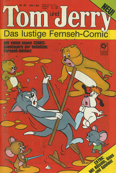 Cover for Tom & Jerry (Condor, 1976 series) #45