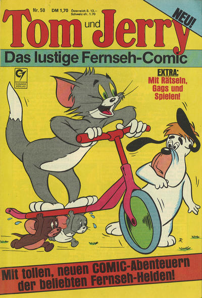 Cover for Tom & Jerry (Condor, 1976 series) #50
