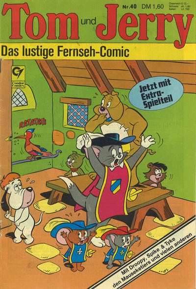 Cover for Tom & Jerry (Condor, 1976 series) #40