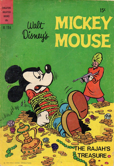 Cover for Walt Disney's Mickey Mouse (W. G. Publications; Wogan Publications, 1956 series) #194