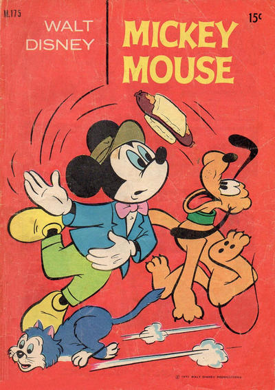 Cover for Walt Disney's Mickey Mouse (W. G. Publications; Wogan Publications, 1956 series) #175