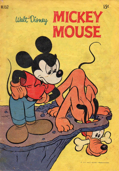 Cover for Walt Disney's Mickey Mouse (W. G. Publications; Wogan Publications, 1956 series) #152