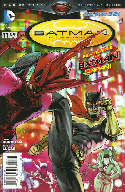 Cover for Batman Incorporated (DC, 2012 series) #11 [Ricken Cover]