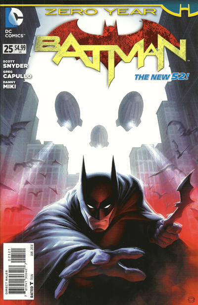 Cover for Batman (DC, 2011 series) #25 [Alex Garner Cover]