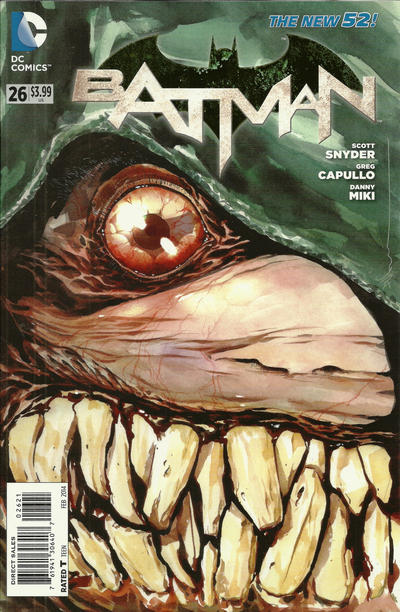 Cover for Batman (DC, 2011 series) #26 [Dustin Nguyen Cover]