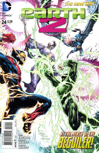 Cover for Earth 2 (DC, 2012 series) #24 [Direct Sales]