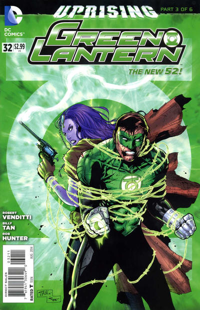 Cover for Green Lantern (DC, 2011 series) #32 [Direct Sales]