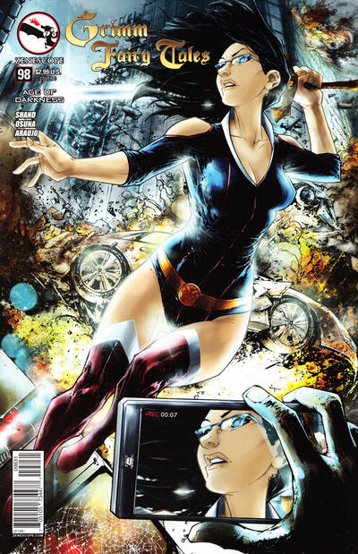 Cover for Grimm Fairy Tales (Zenescope Entertainment, 2005 series) #98 [Cover C by Talent Caldwell]