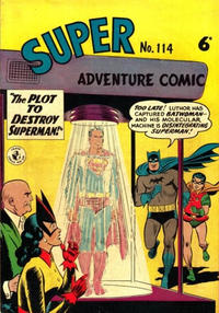 Cover Thumbnail for Super Adventure Comic (K. G. Murray, 1950 series) #114 [Price difference]