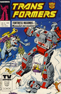 Cover Thumbnail for Transformers (Bladkompaniet / Schibsted, 1988 series) #8/1989