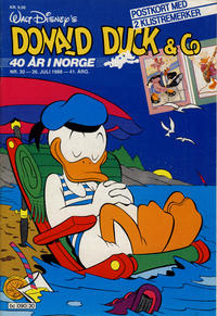 Cover Thumbnail for Donald Duck & Co (Hjemmet / Egmont, 1948 series) #30/1988
