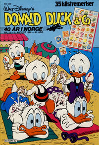 Cover Thumbnail for Donald Duck & Co (Hjemmet / Egmont, 1948 series) #32/1988