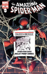 Cover Thumbnail for The Amazing Spider-Man (Marvel, 1999 series) #666 [Variant Edition - Bullet Proof Comics Bugle Exclusive]