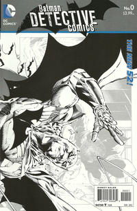 Cover Thumbnail for Detective Comics (DC, 2011 series) #0 [Tony S. Daniel / Richard Friend Black & White Wraparound Cover]