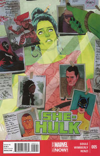 Cover for She-Hulk (Marvel, 2014 series) #5