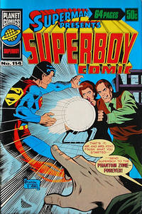 Cover Thumbnail for Superman Presents Superboy Comic (K. G. Murray, 1976 ? series) #114