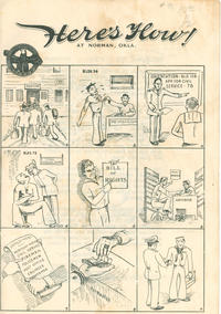 Cover Thumbnail for Here's How! (U.S.N. Personnel Separation Center, 1950 ? series) 