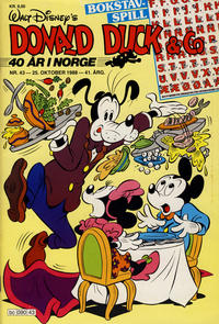Cover Thumbnail for Donald Duck & Co (Hjemmet / Egmont, 1948 series) #43/1988