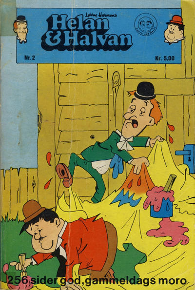 Cover for Helan og Halvan-boken [Helan og Halvan pocket] (Illustrerte Klassikere / Williams Forlag, 1971 series) #2