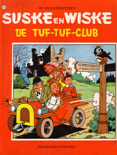 Cover for Suske en Wiske (Standaard Uitgeverij, 1967 series) #133 - De tuf-tuf-club