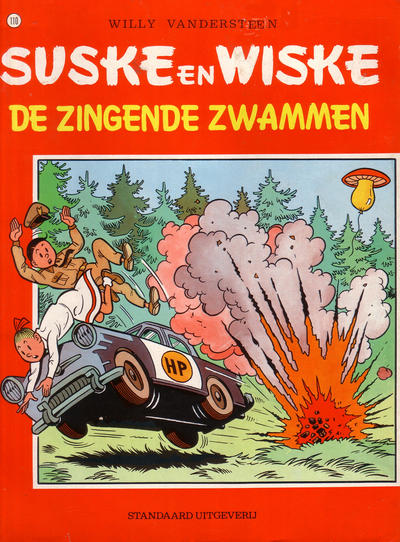 Cover for Suske en Wiske (Standaard Uitgeverij, 1967 series) #110 - De zingende zwammen