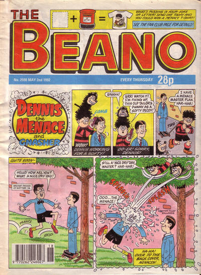 Cover for The Beano (D.C. Thomson, 1950 series) #2598