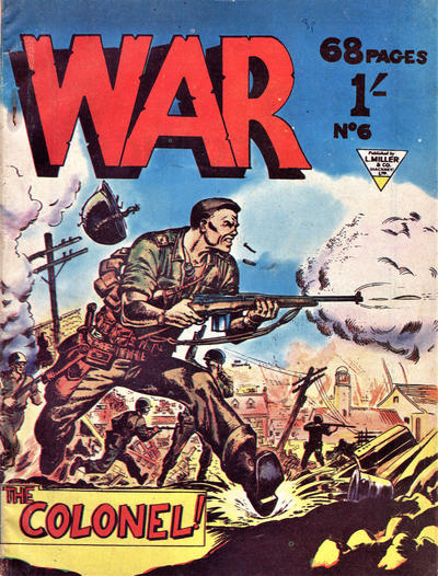 Cover for War (L. Miller & Son, 1961 series) #6